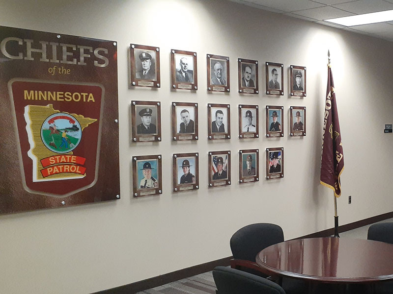 Workplace Branding Project - Wall Images for MN State Patrol